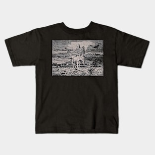 Pale Horse, Soren Lünd, 1852 Kids T-Shirt